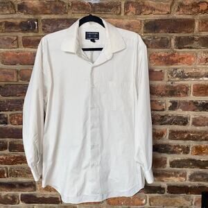 Colours Alexander Julian Tan Button Down Shirt Men's Size Large 16-16.5 32/33